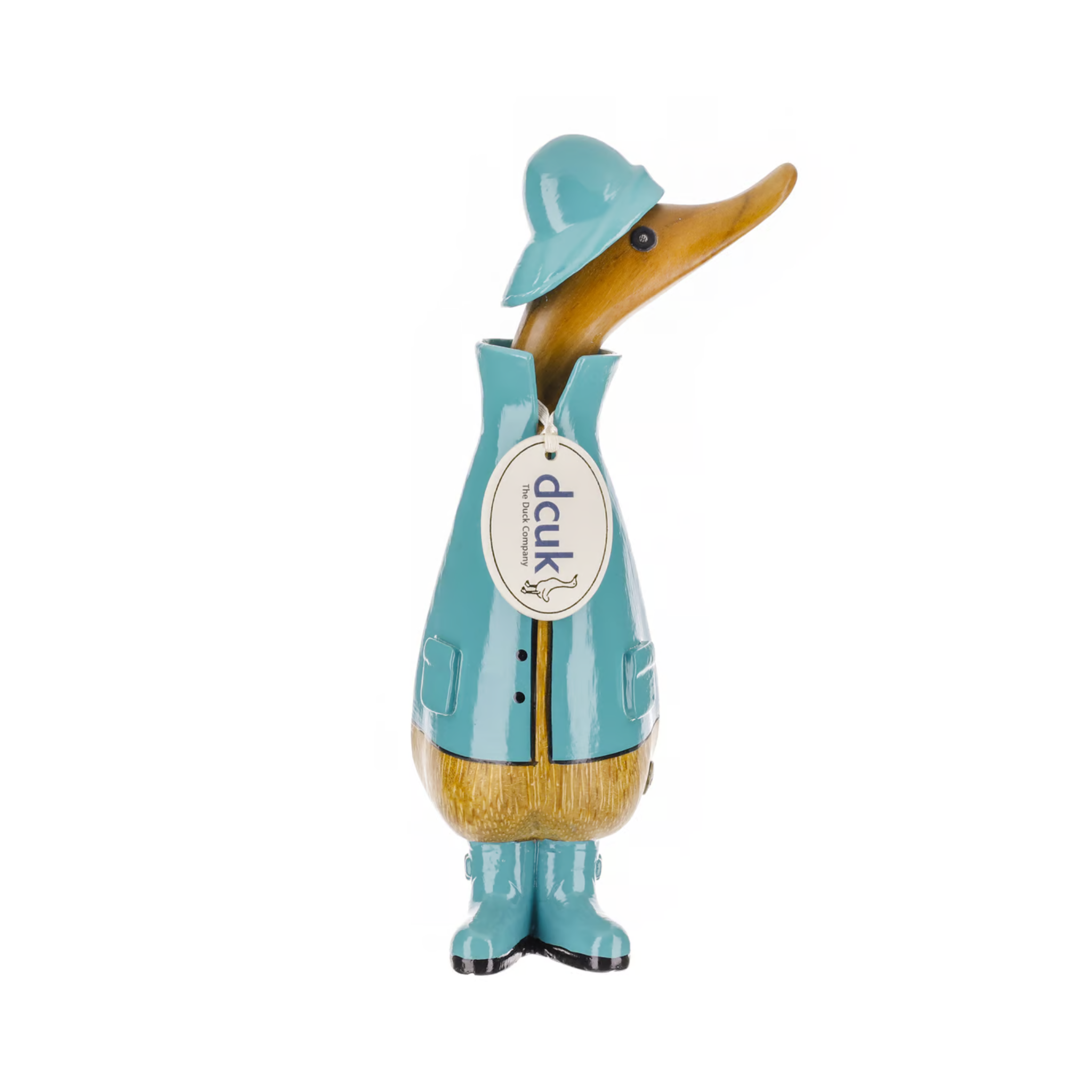 DCUK Wooden Raincoat Duckling Blue