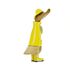 DCUK Wooden Raincoat Duckling Yellow