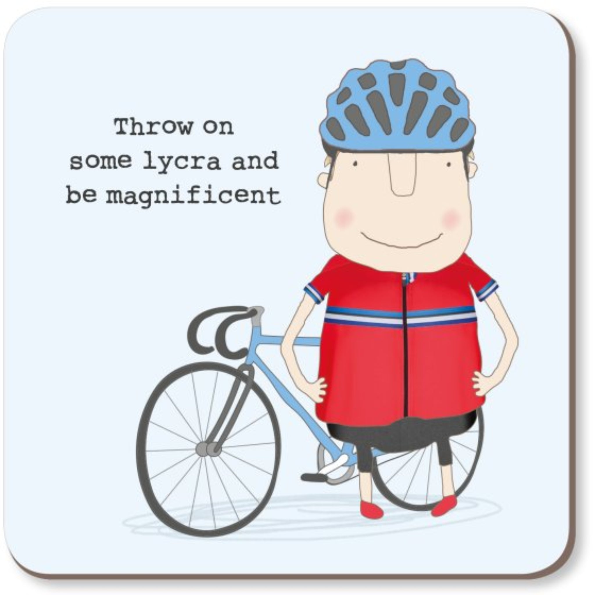 Rosie Made A Thing Lycra Coaster