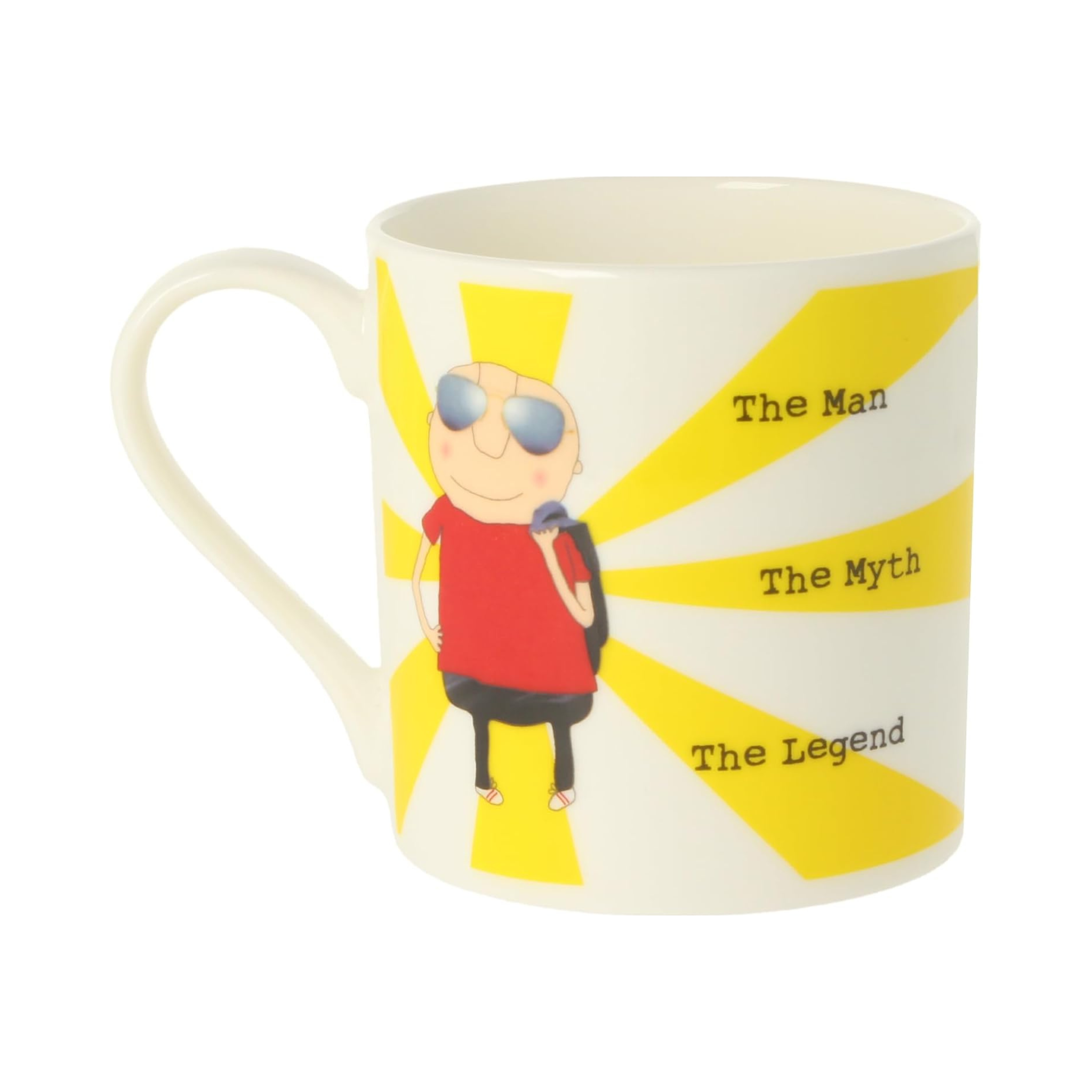 Rosie Made A Thing Man Myth Legend Mug 350ml