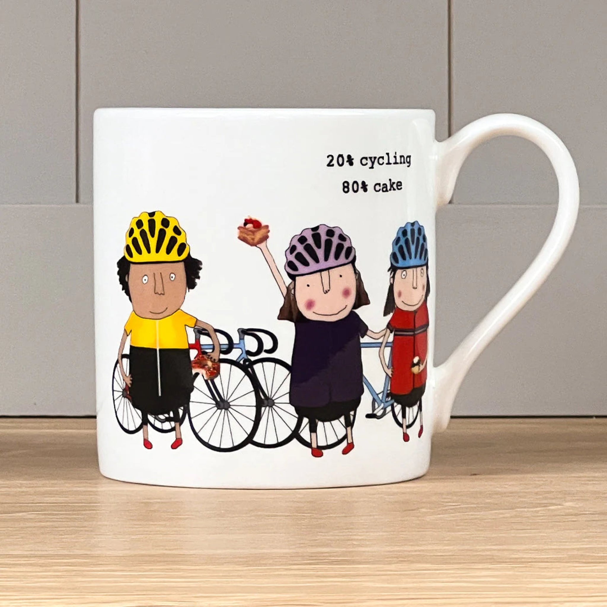 Rosie Made A Thing 20% Cycling 80% Cake Mug