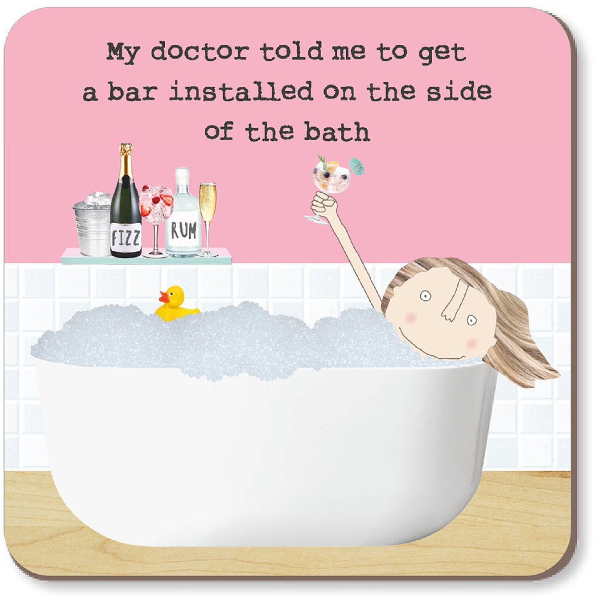 Rosie Made A Thing Bath Bar Coaster