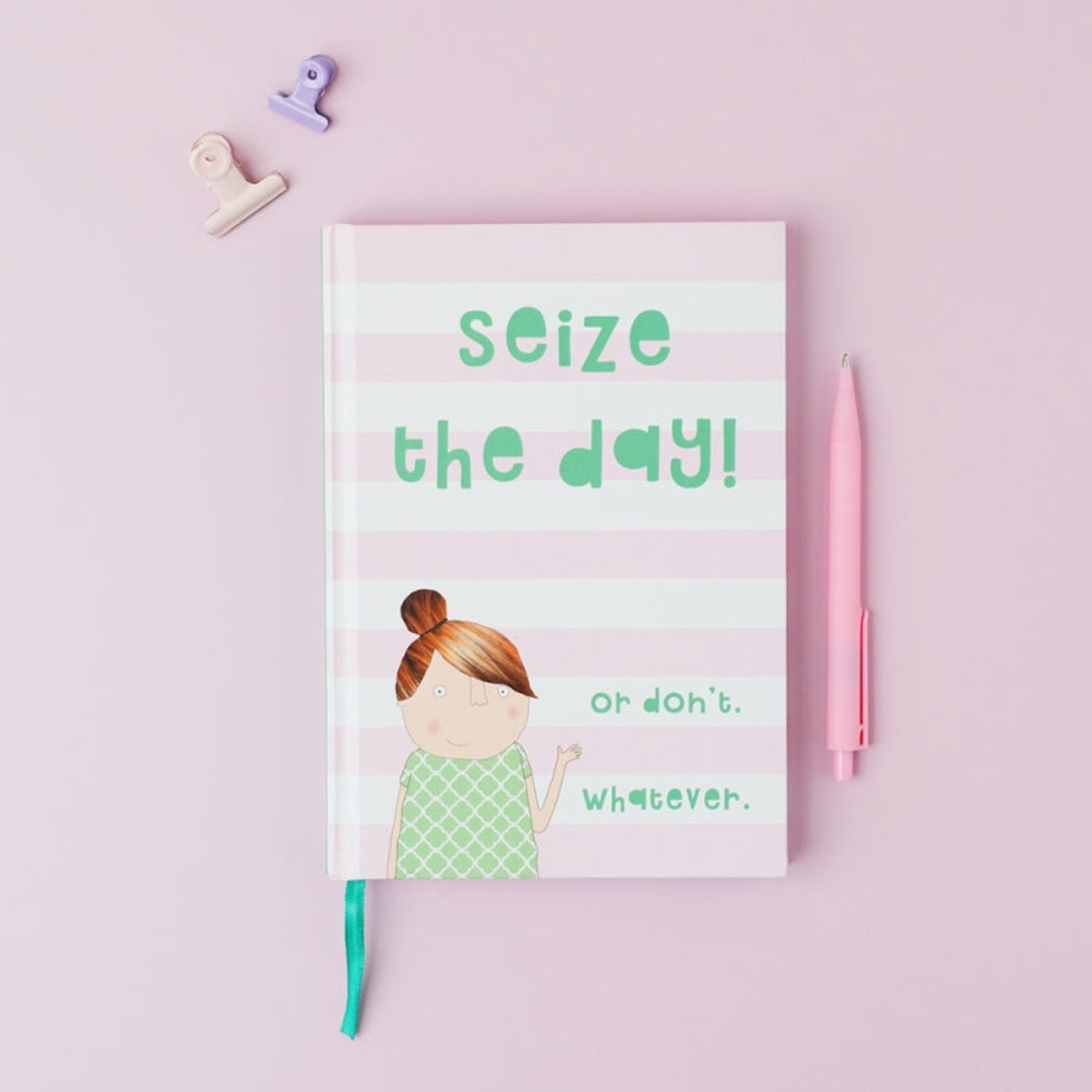 Rosie Made A Thing Notebook Seize The Day