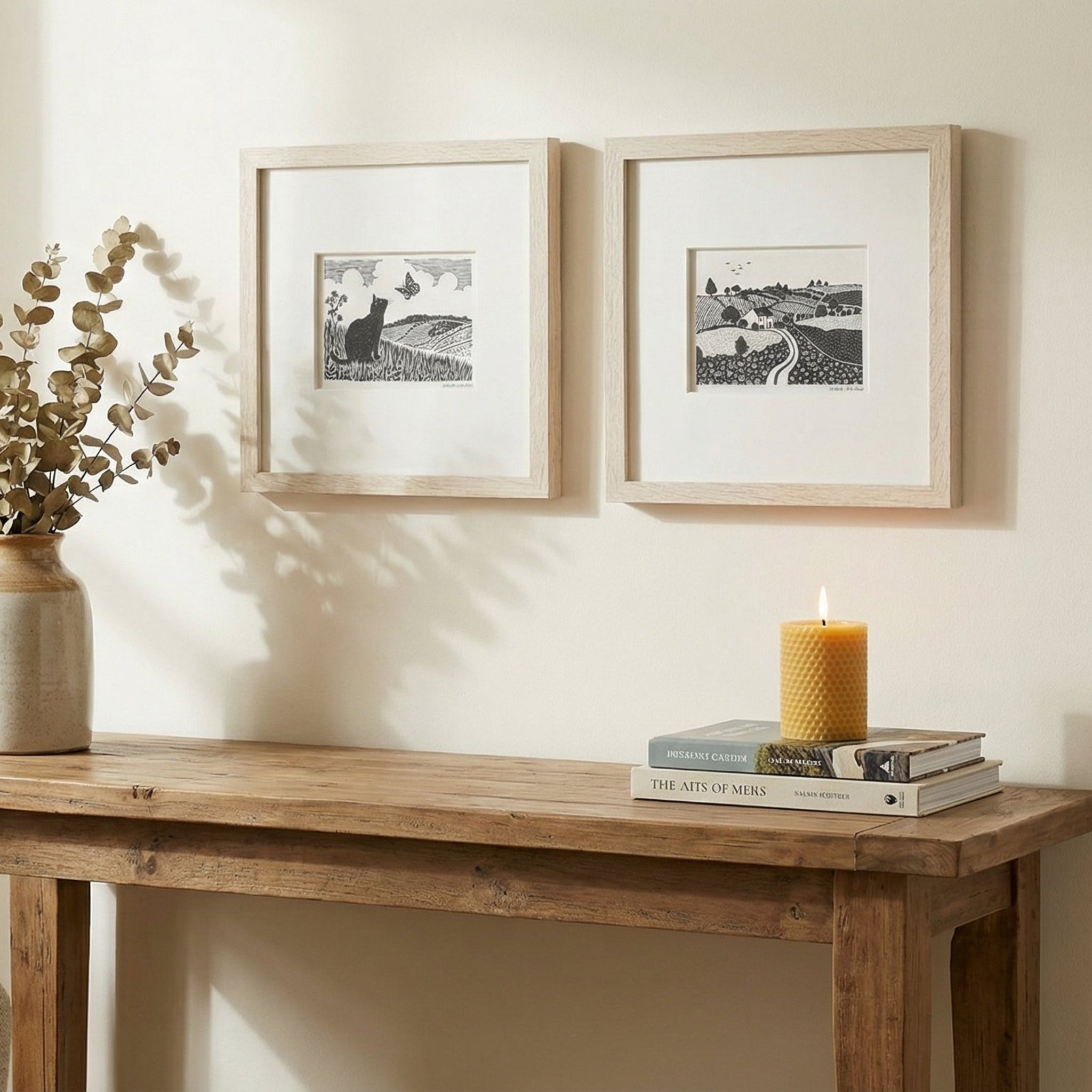 Rural Studies Framed Art Set of 2 by Laura Bolton