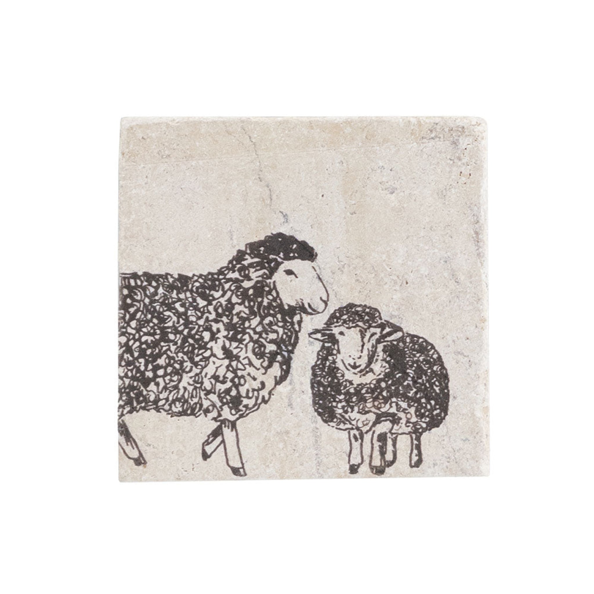 Selbrae House Single Stone Coaster Sheep