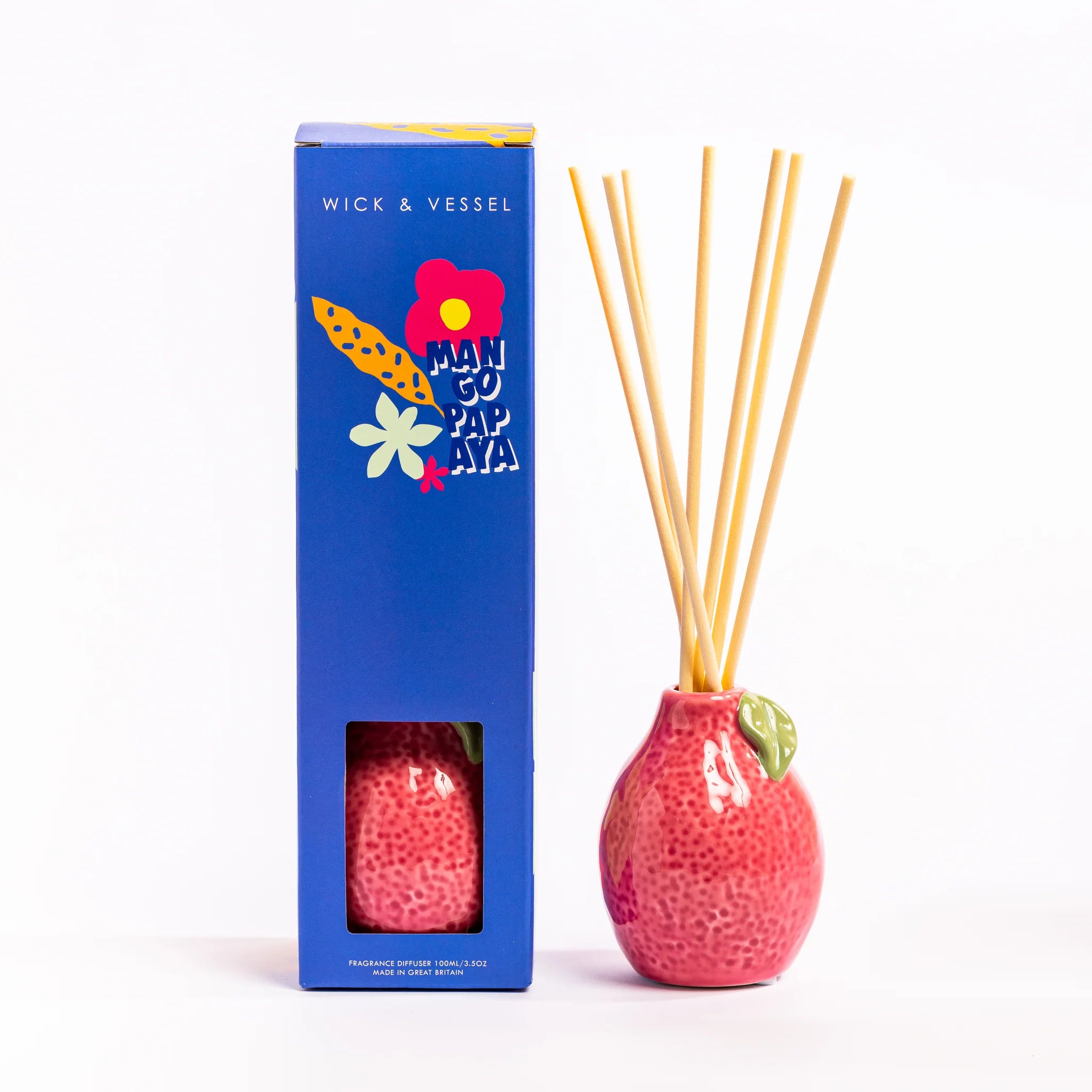 Wick and Vessel Mango & Papaya Diffuser 100ml