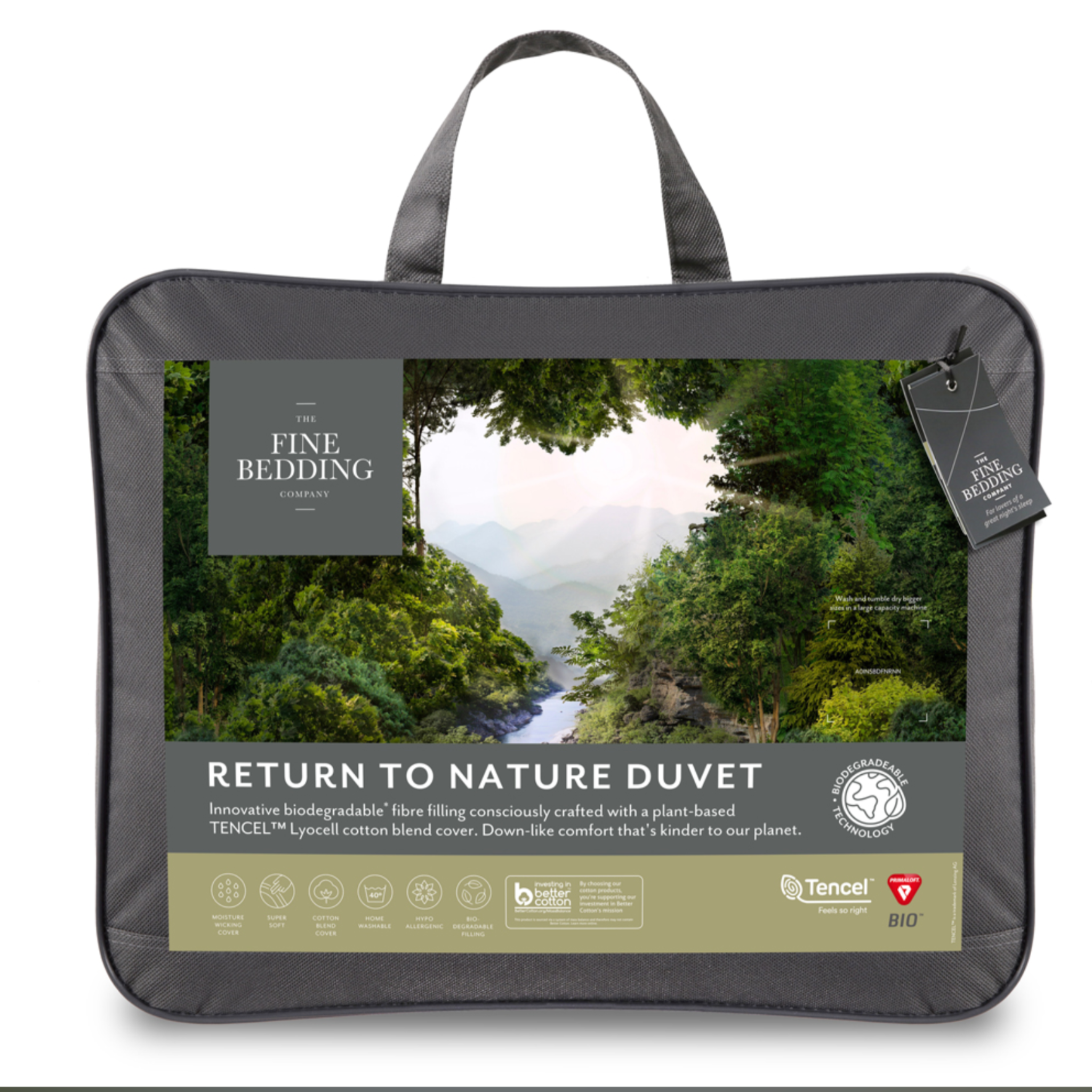 The Fine Bedding Company Return to Nature Duvet 10.5 Tog