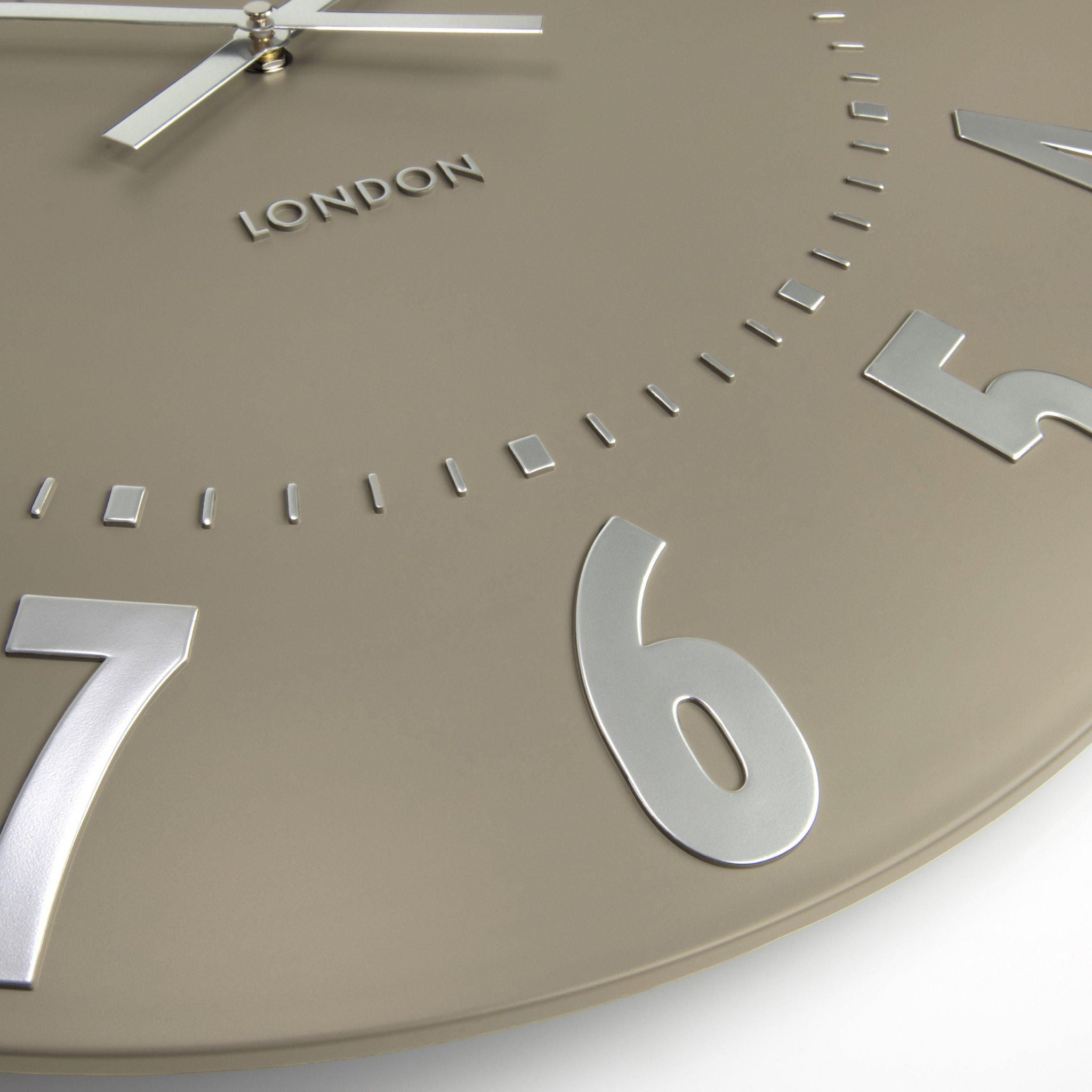 Wall clock with &