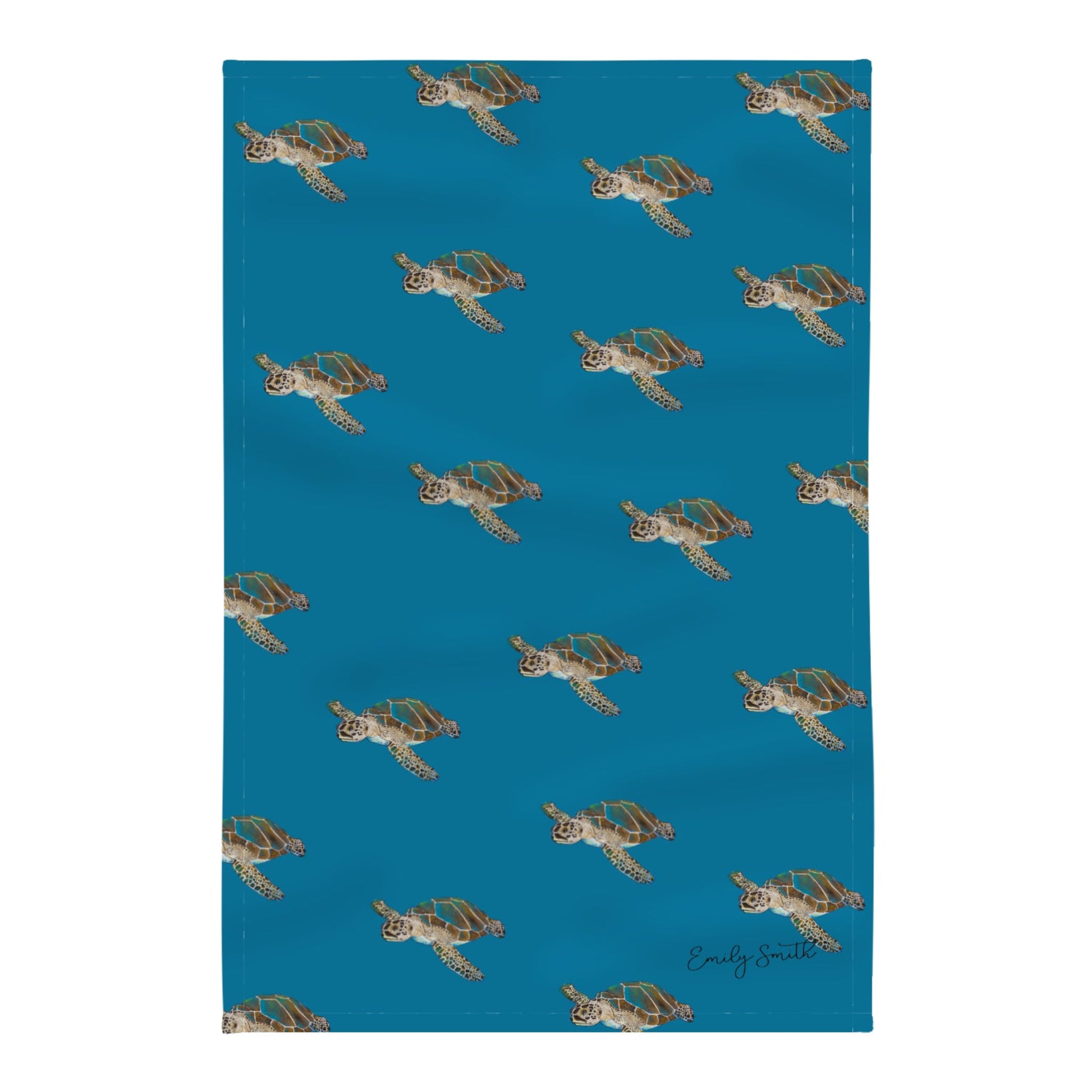 Emily Smith Tom Turtle Tea Towel