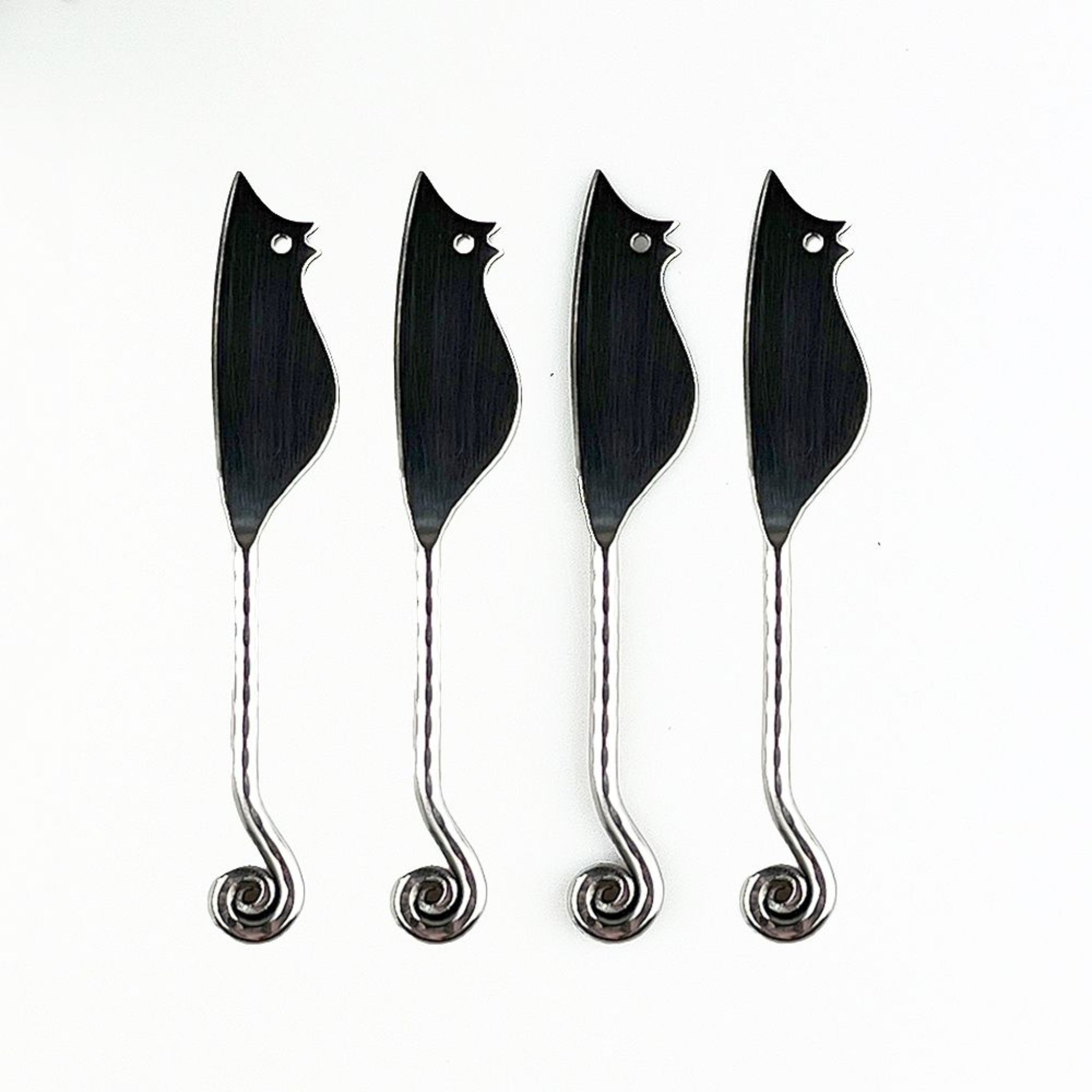 Selbrae House 4 Mini Cheese Knives Mouse