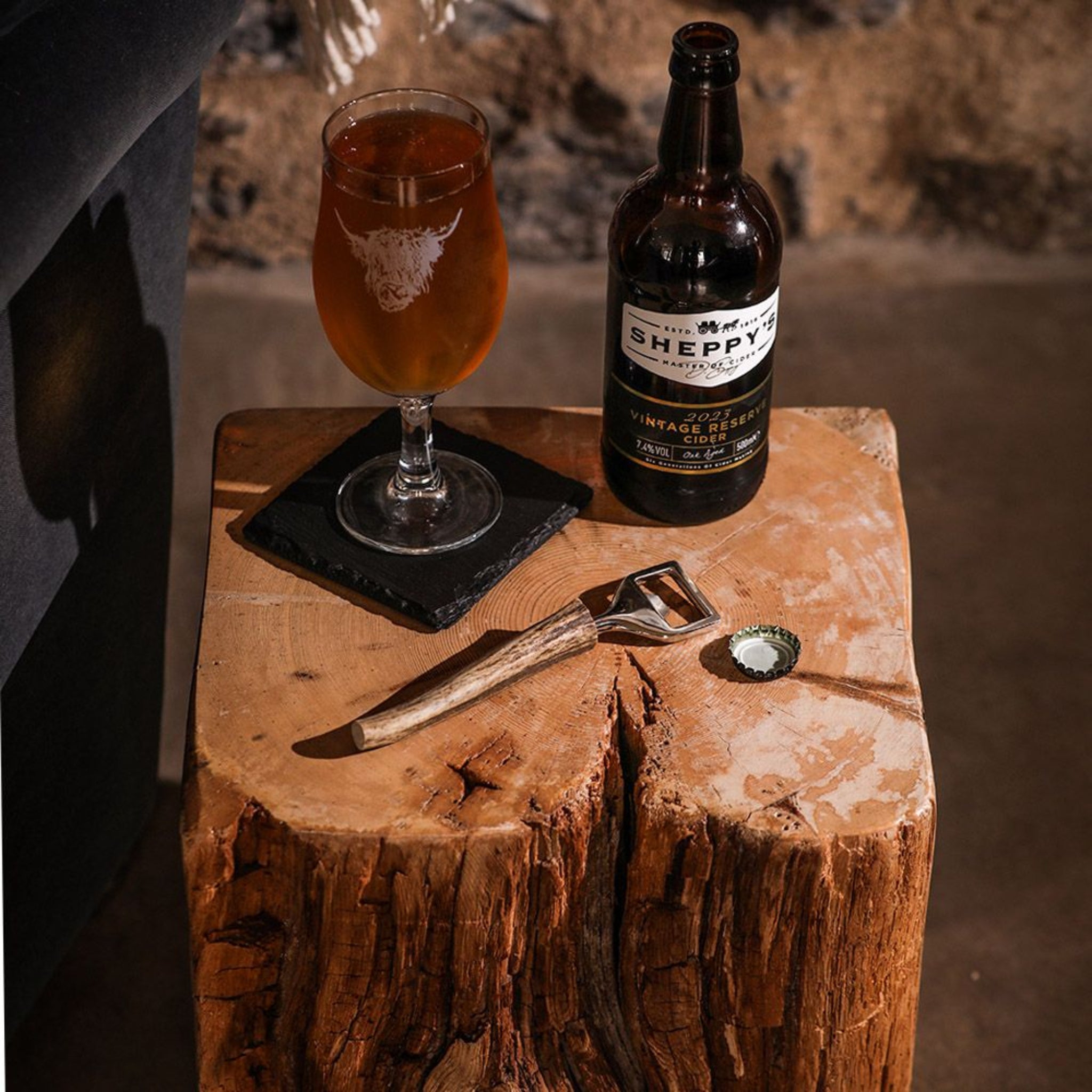 Selbrae House Genuine Red Antler Bottle Opener