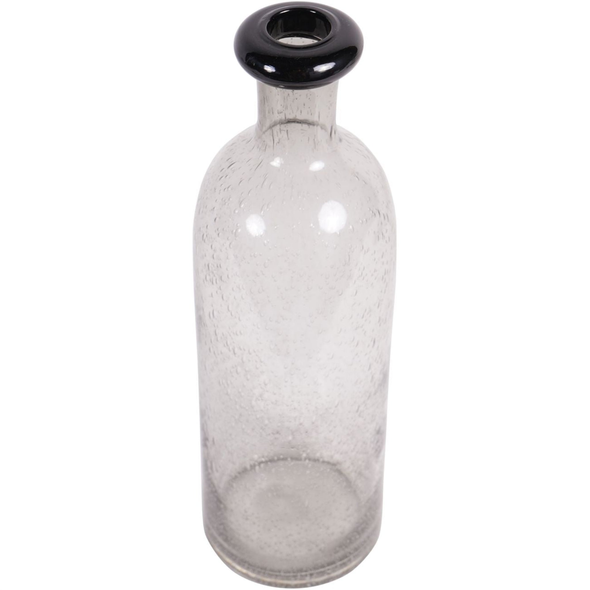 Smoked Glass Bottle Large by Libra