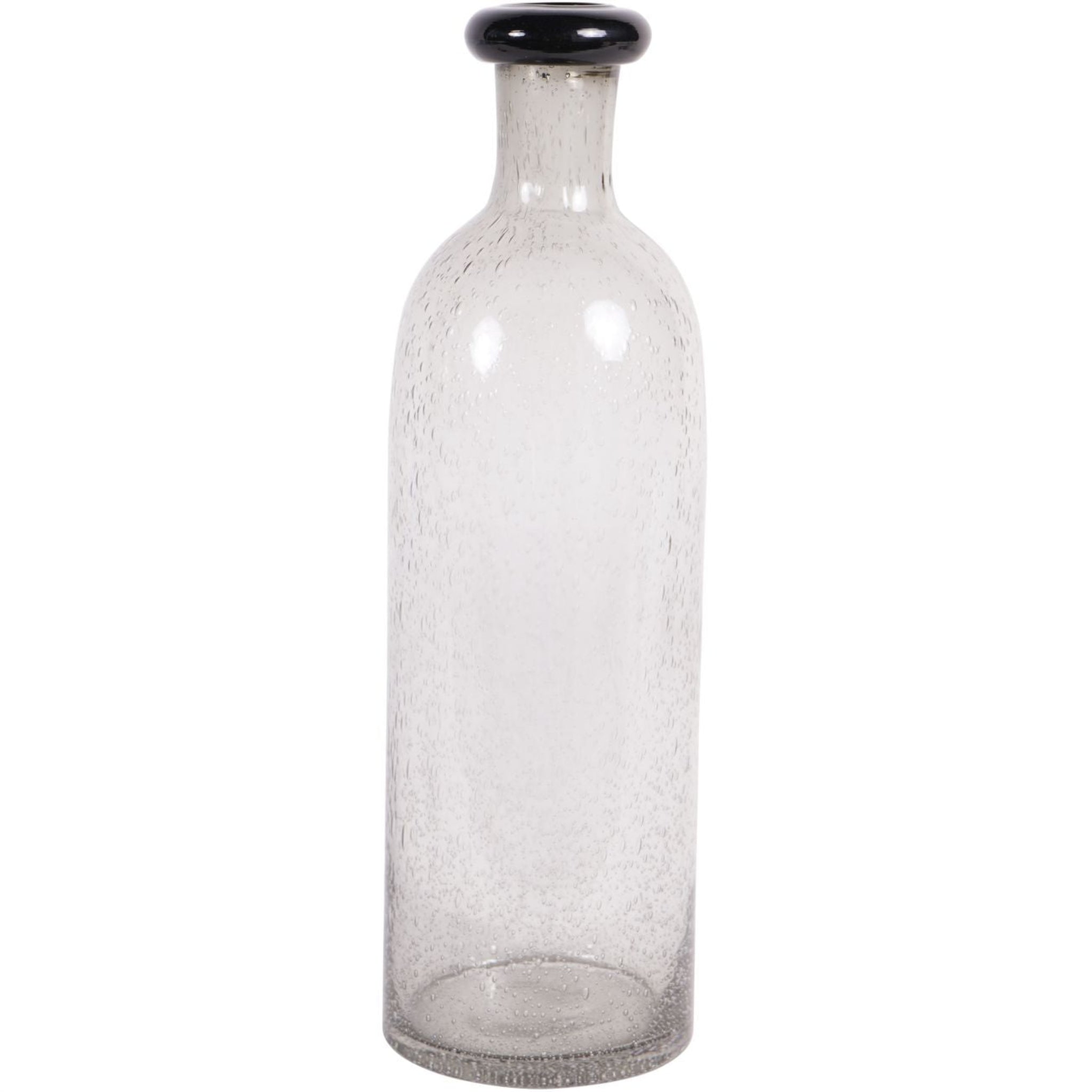 Smoked Glass Bottle Large by Libra