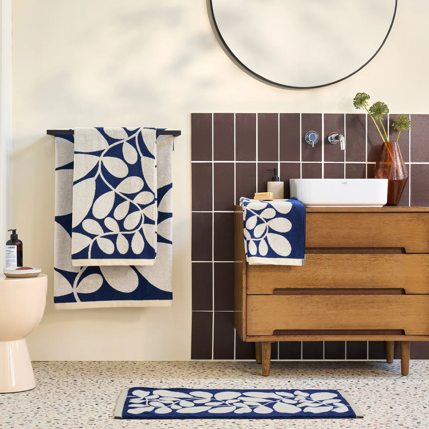 Orla Kiely Sycamore Stripe Towels