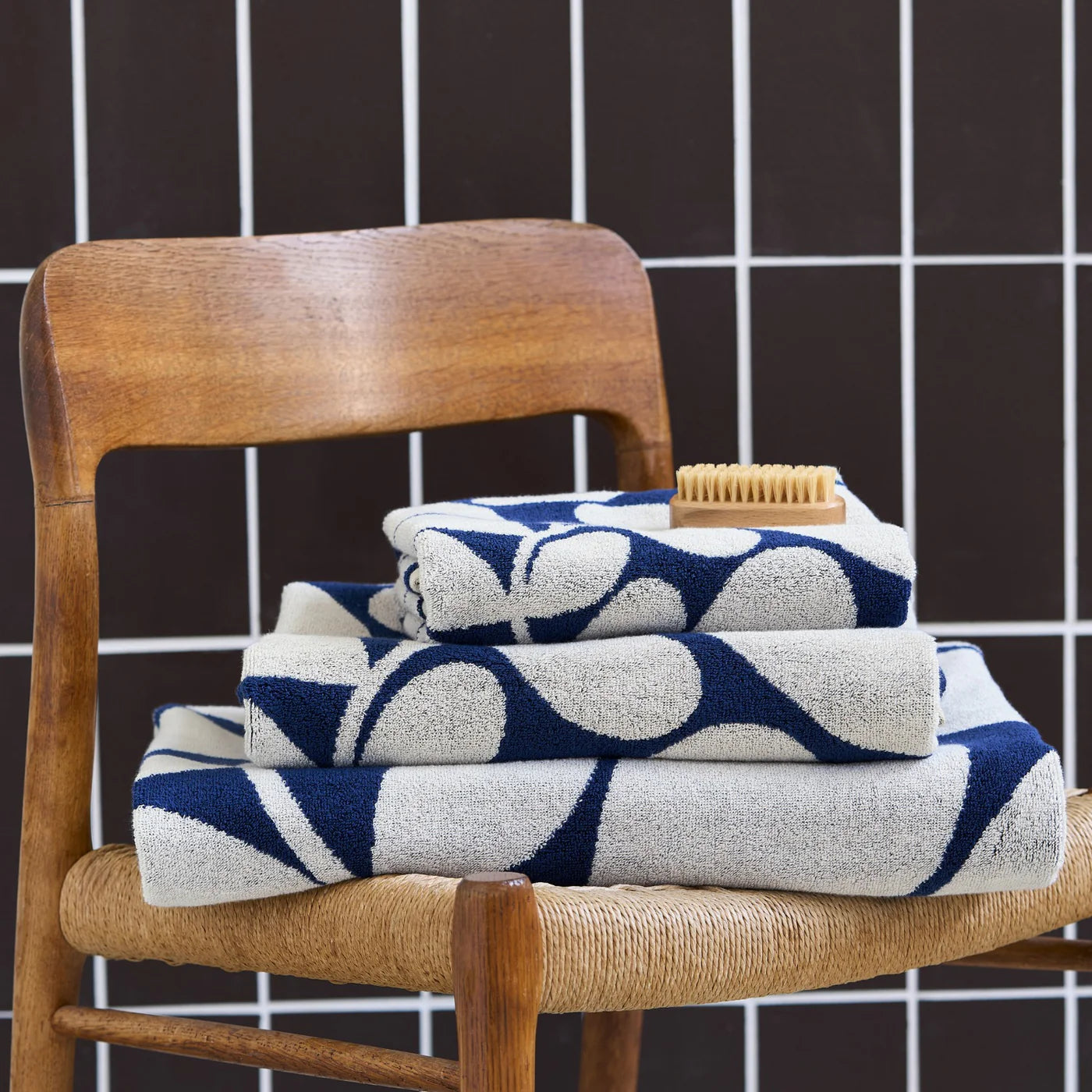 Orla Kiely Sycamore Stripe Towels