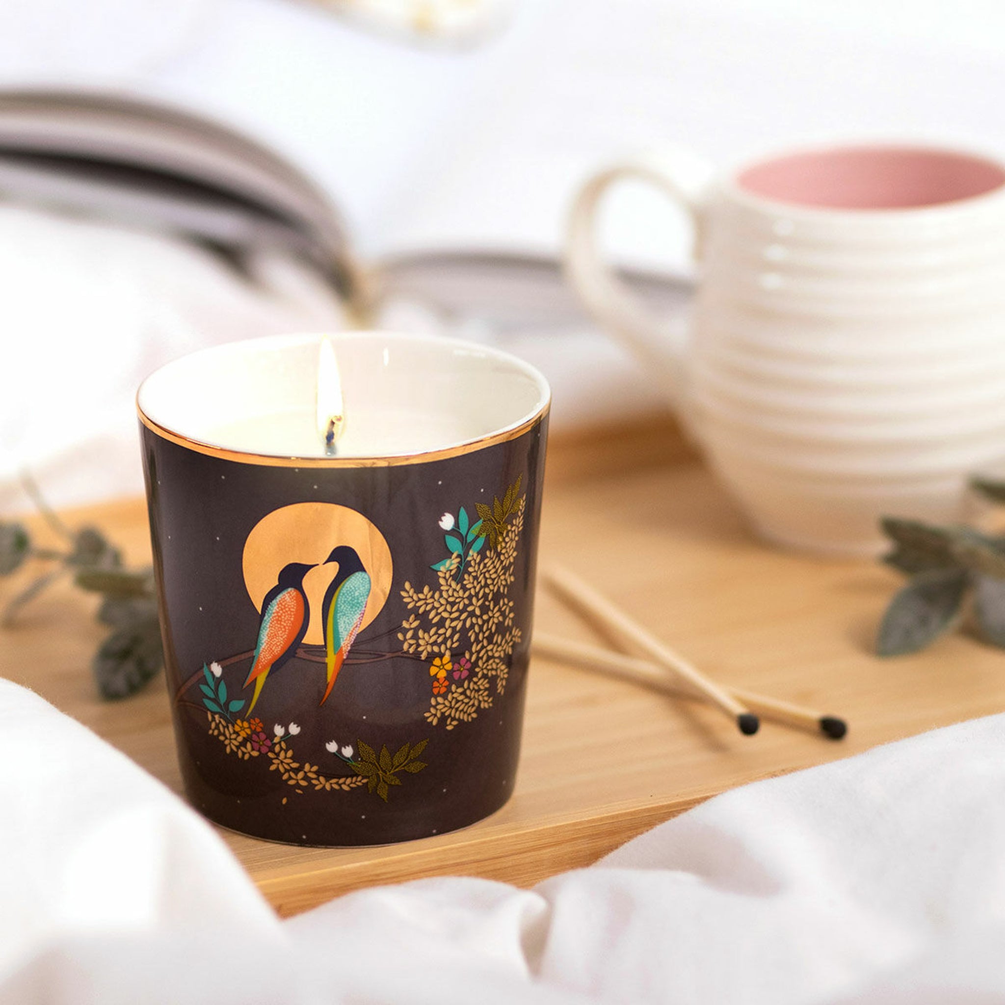 Sara Miller Geranium Patchouli & Vetivert Candle 260g