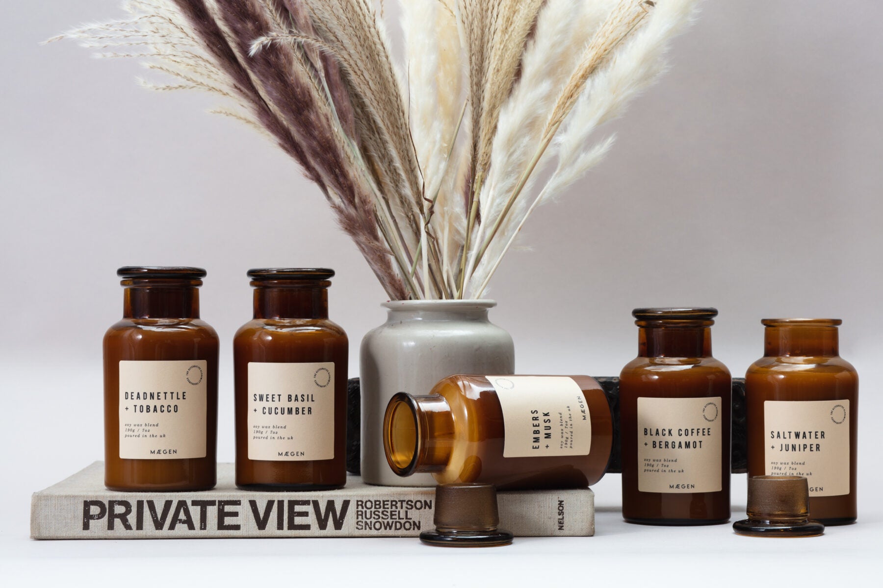 Maegen Alchemist 9oz Candle Black Coffee & Bergamot