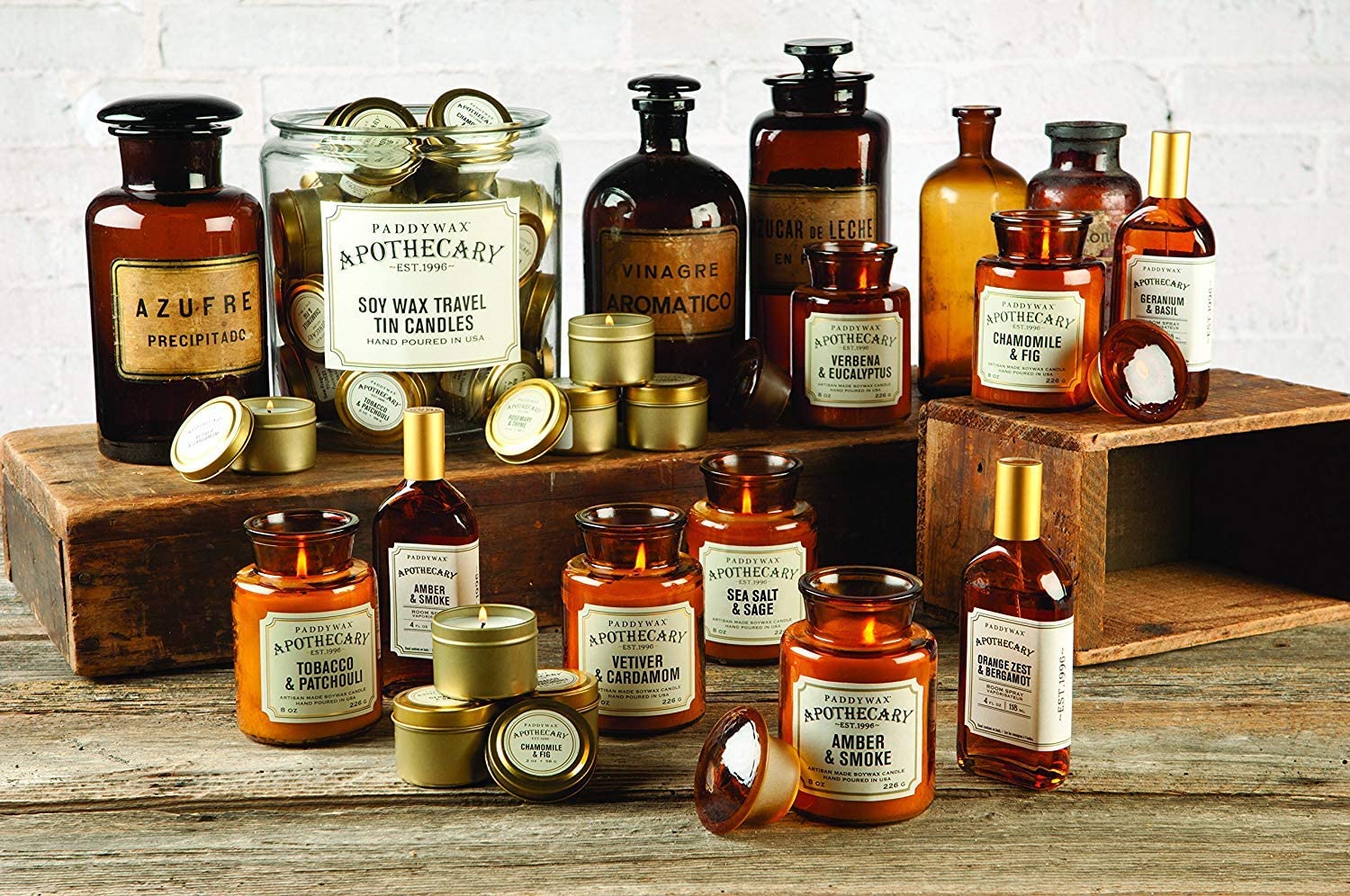 Paddywax Candles Apothecary Orange Zest & Bergamot 8oz
