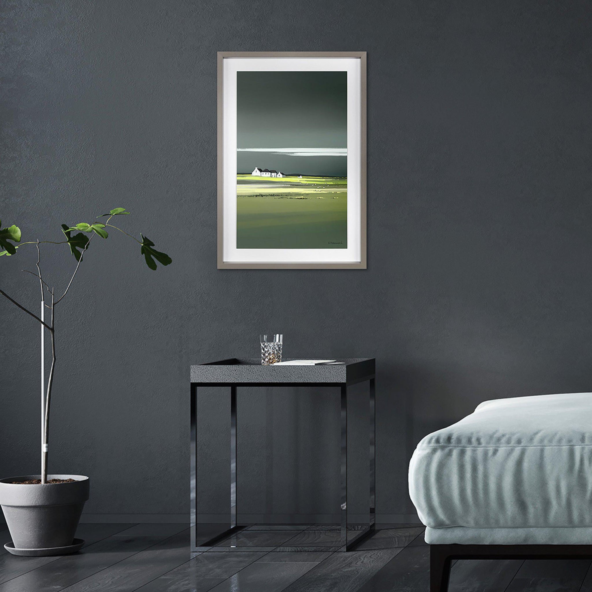 Ethos Ulyana Hammond Framed Print & Mount 60 x 41cm