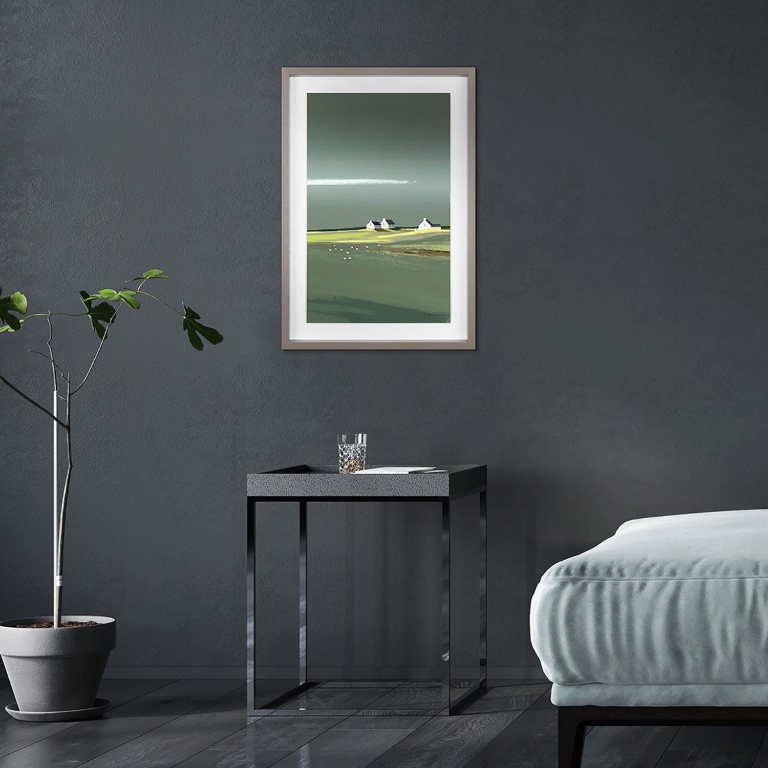 Aura Ulyana Hammond Framed Print & Mount 41 x 60cm