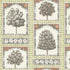 Cole and Son Sultans Palace Wallpaper Gold & Spice 113/10031
