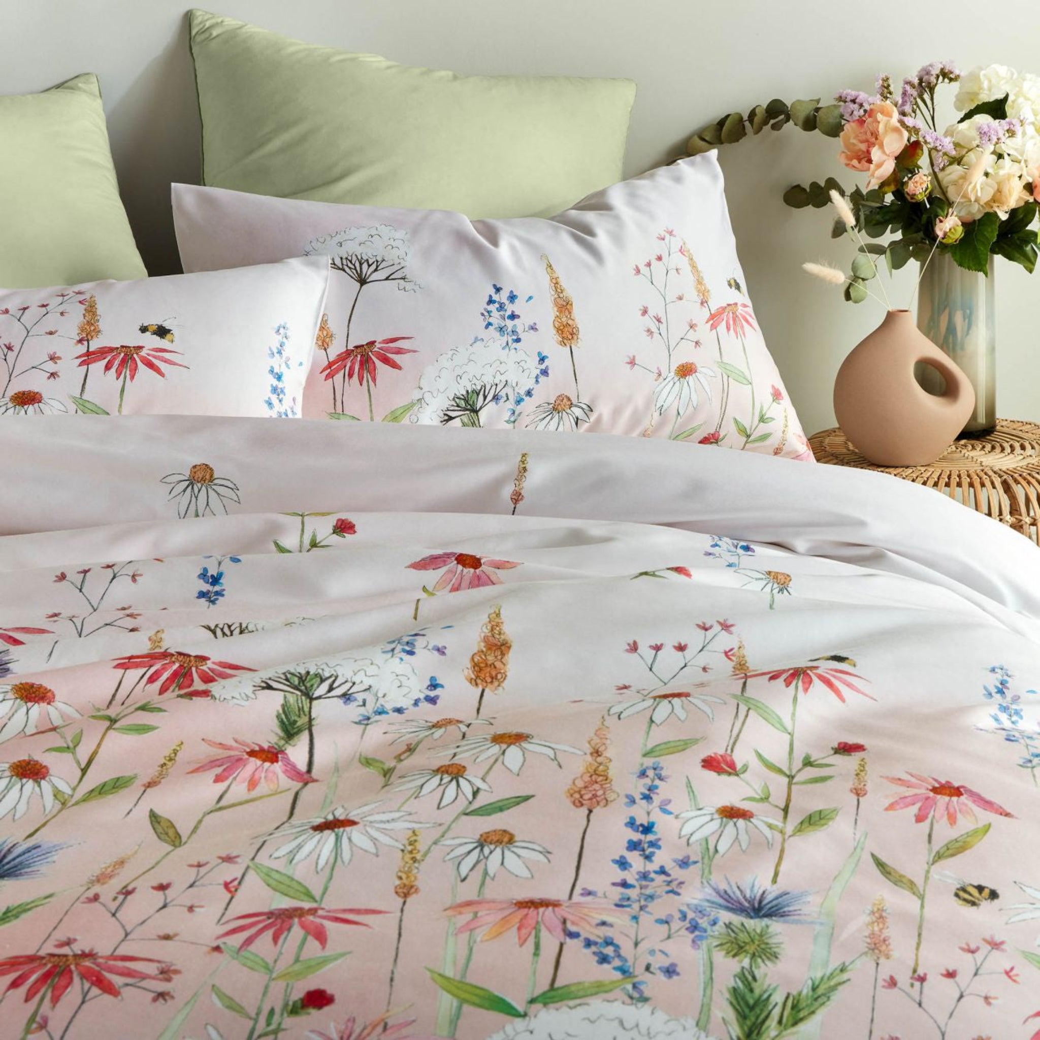 Voyage Maison Hermione Collection Petal Duvet Cover & Pillowcase Set