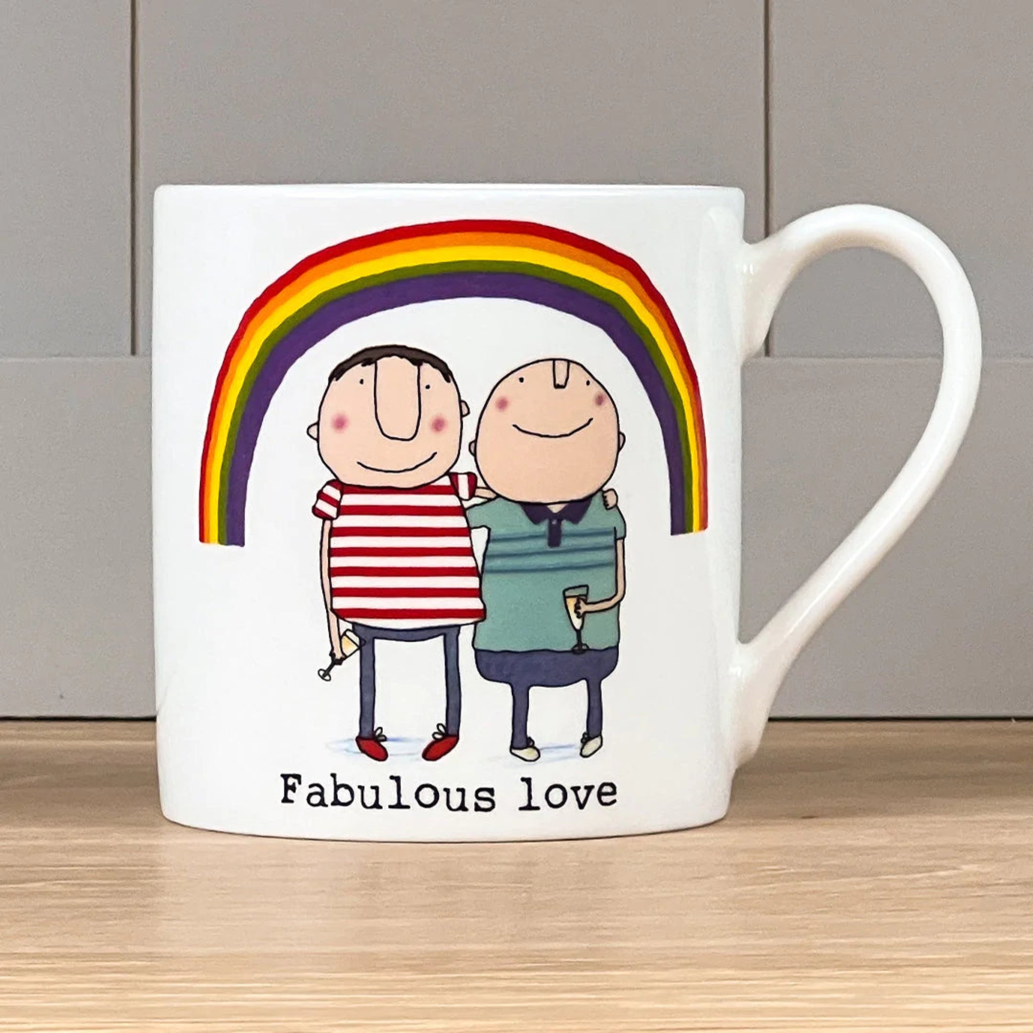 Rosie Made A Thing Fabulous Love Male Mug 350ml