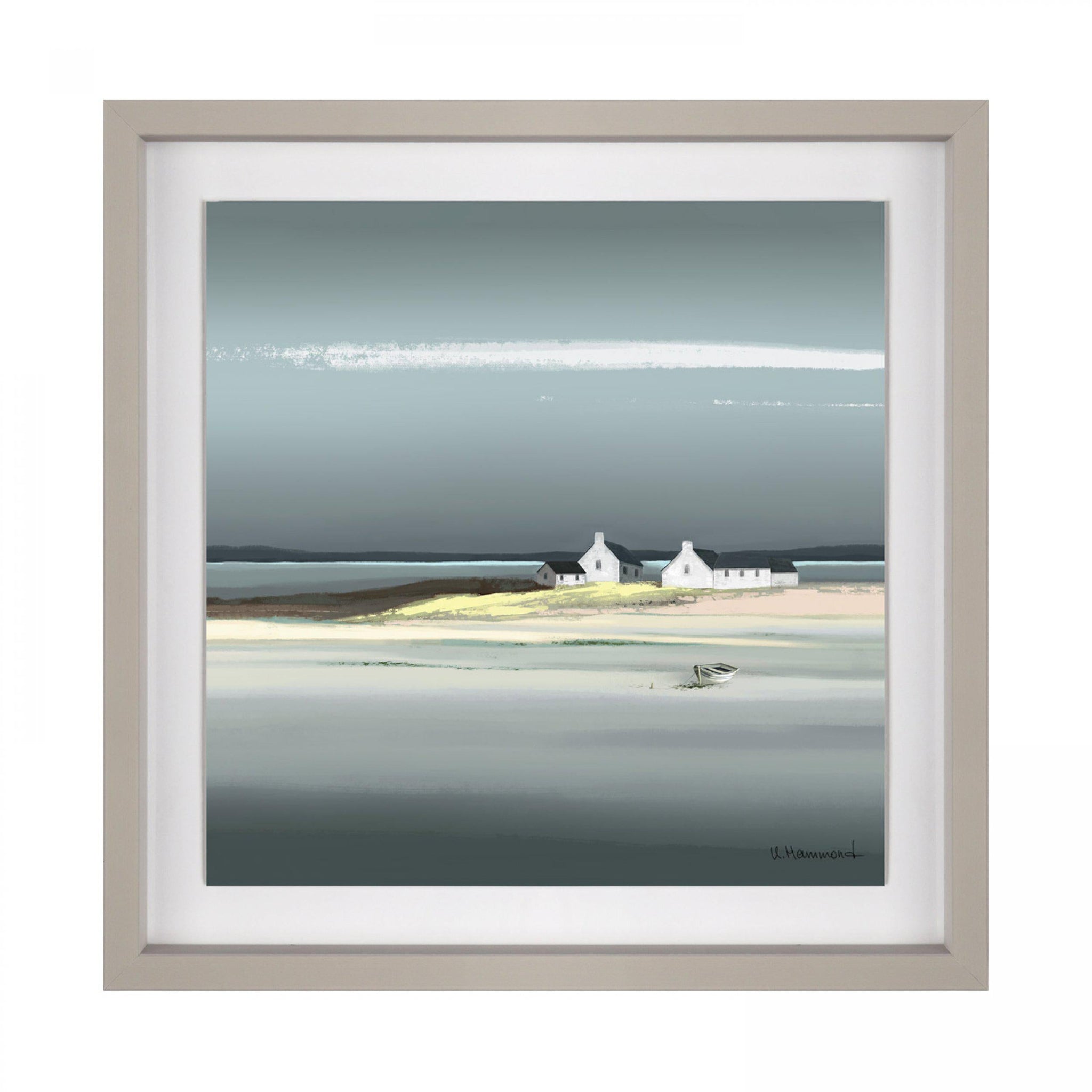 Sapphire Ulyana Hammond Framed Print & Mount 38cm x 38cm