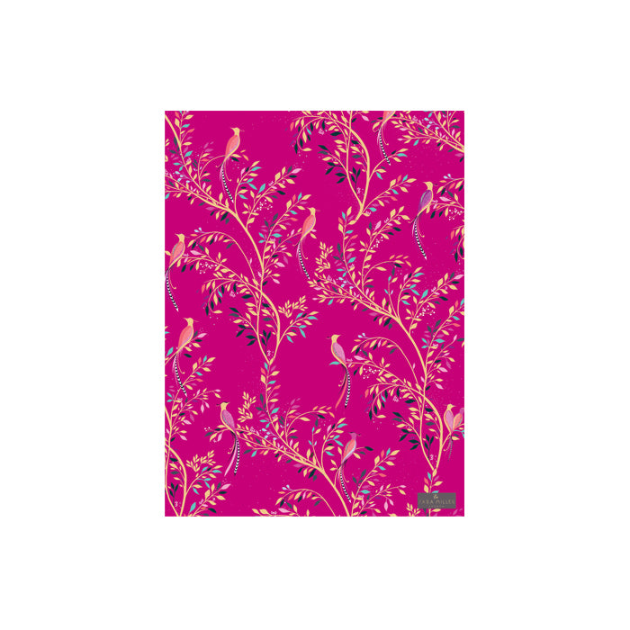 Sara Miller Tea Towel Chelsea Birds Of Paradise