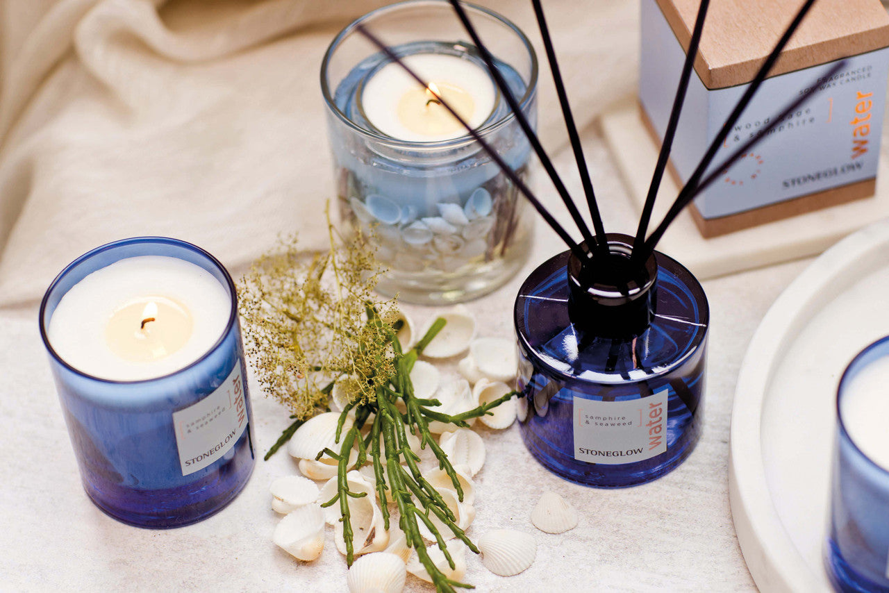 Stoneglow Wood Sage & Samphire Candle 160g