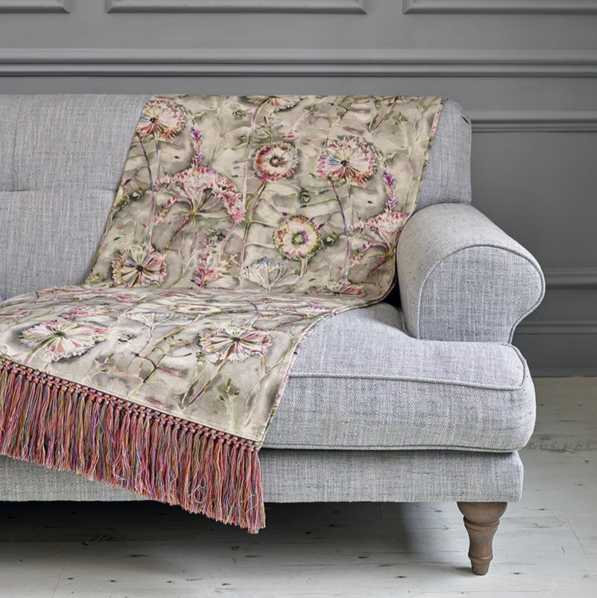 Voyage Maison Langdale Orchid 135x200cm Linen Throw