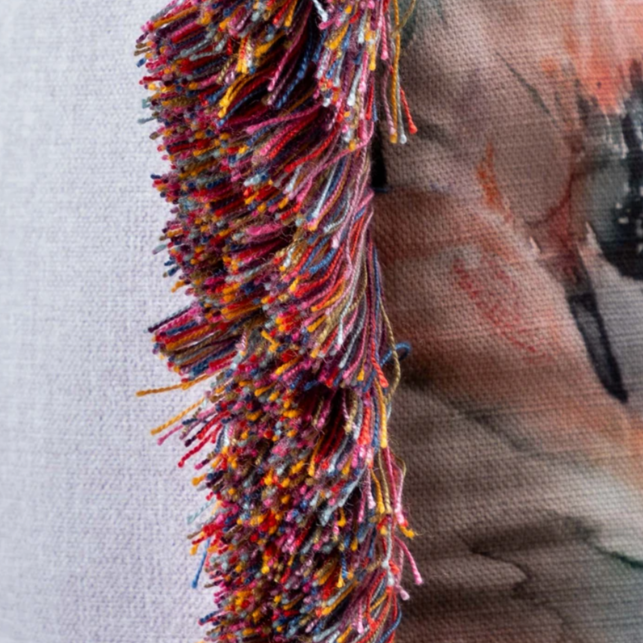 Voyage Maison Papavera Biscay Cushion 40cm x 60cm close up