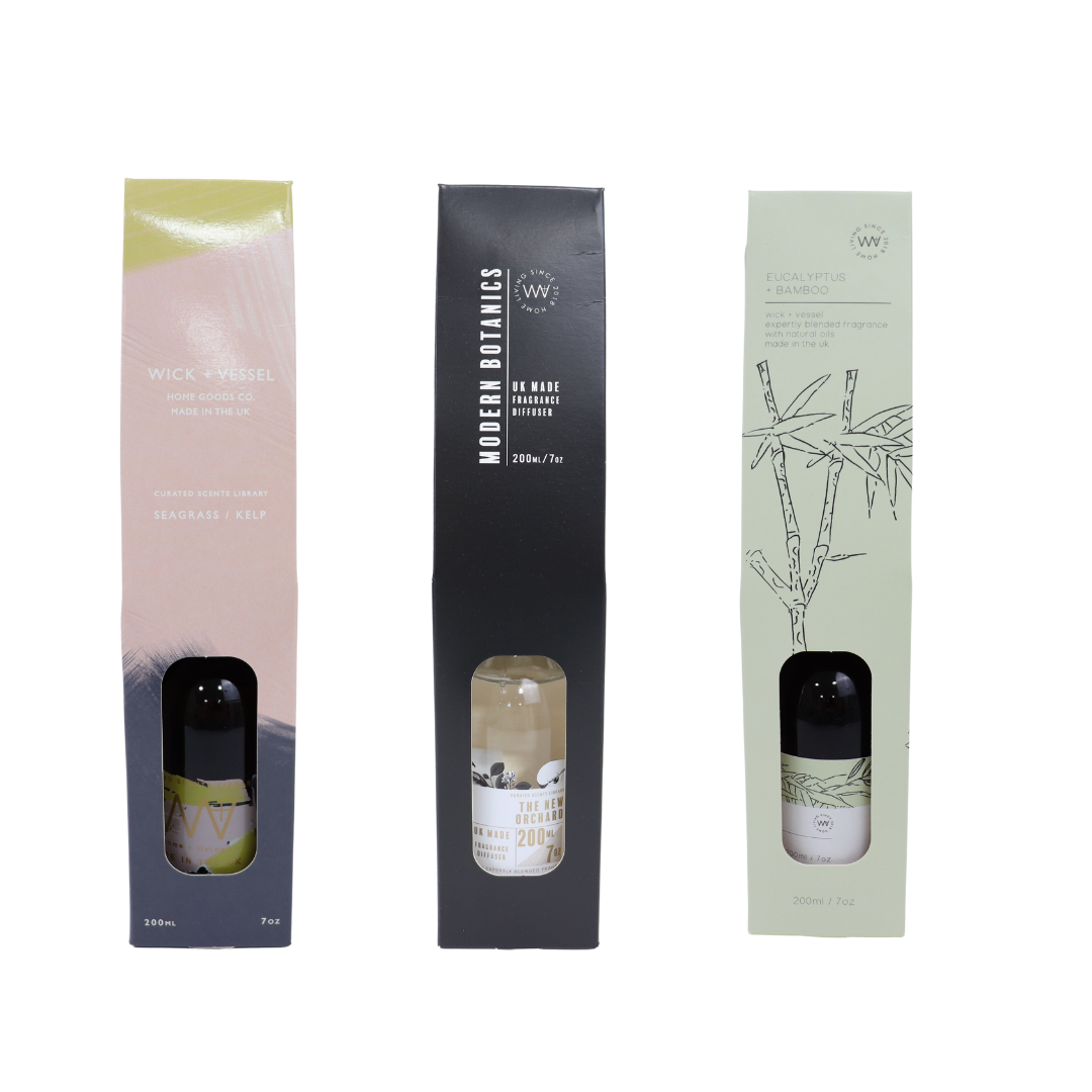 Wick and Vessel Fragrance Diffusers 200ml
