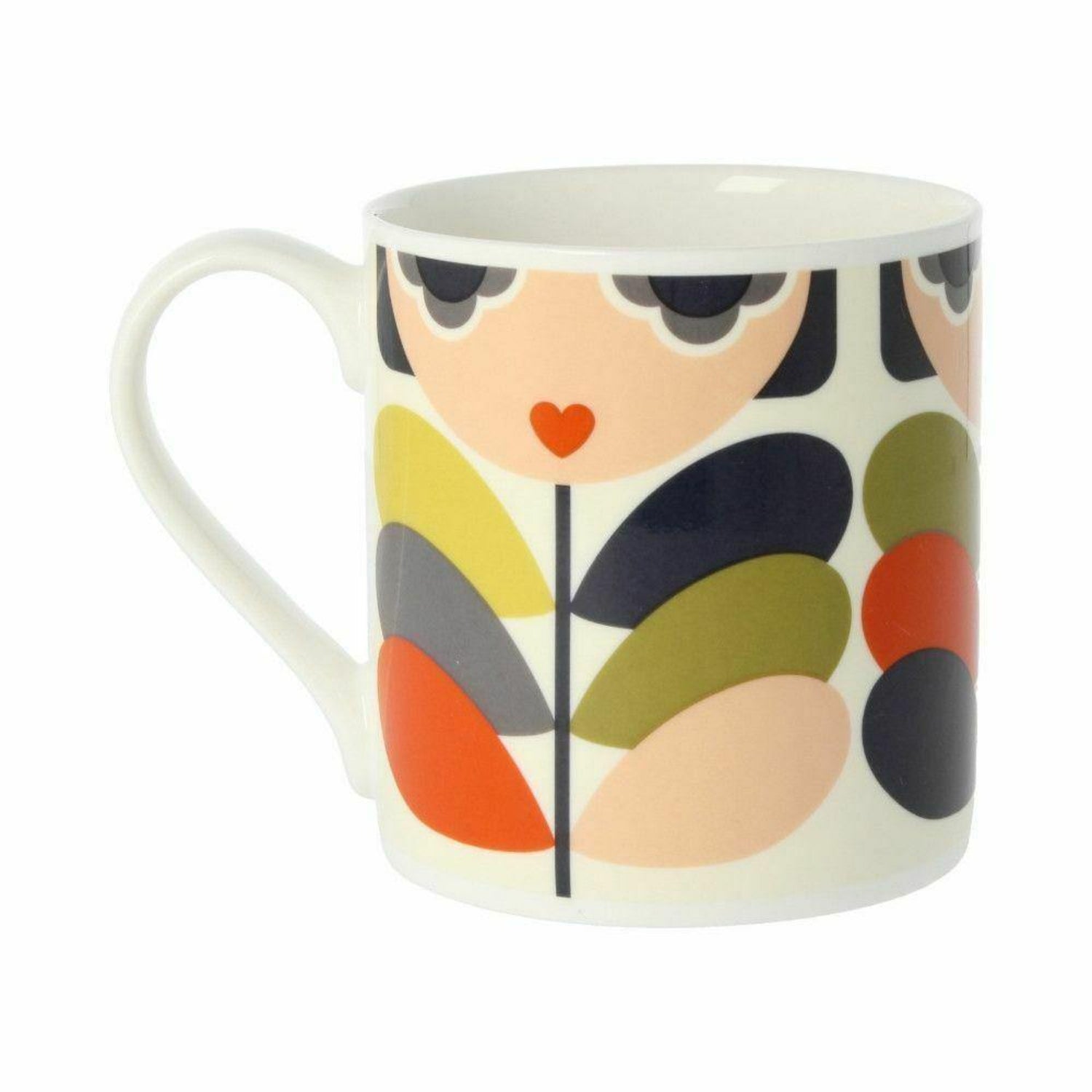 Orla Kiely Lady Stem Mugs 400ml - Oakley Home & Gifts