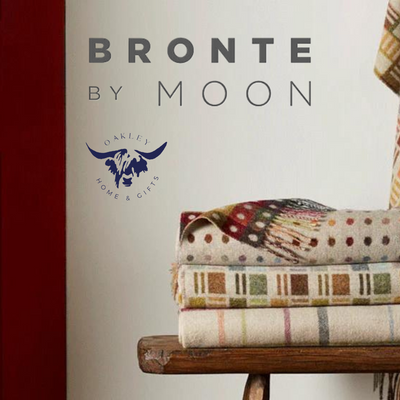 Luxurious Fabrics of Brontë by Moon Throws