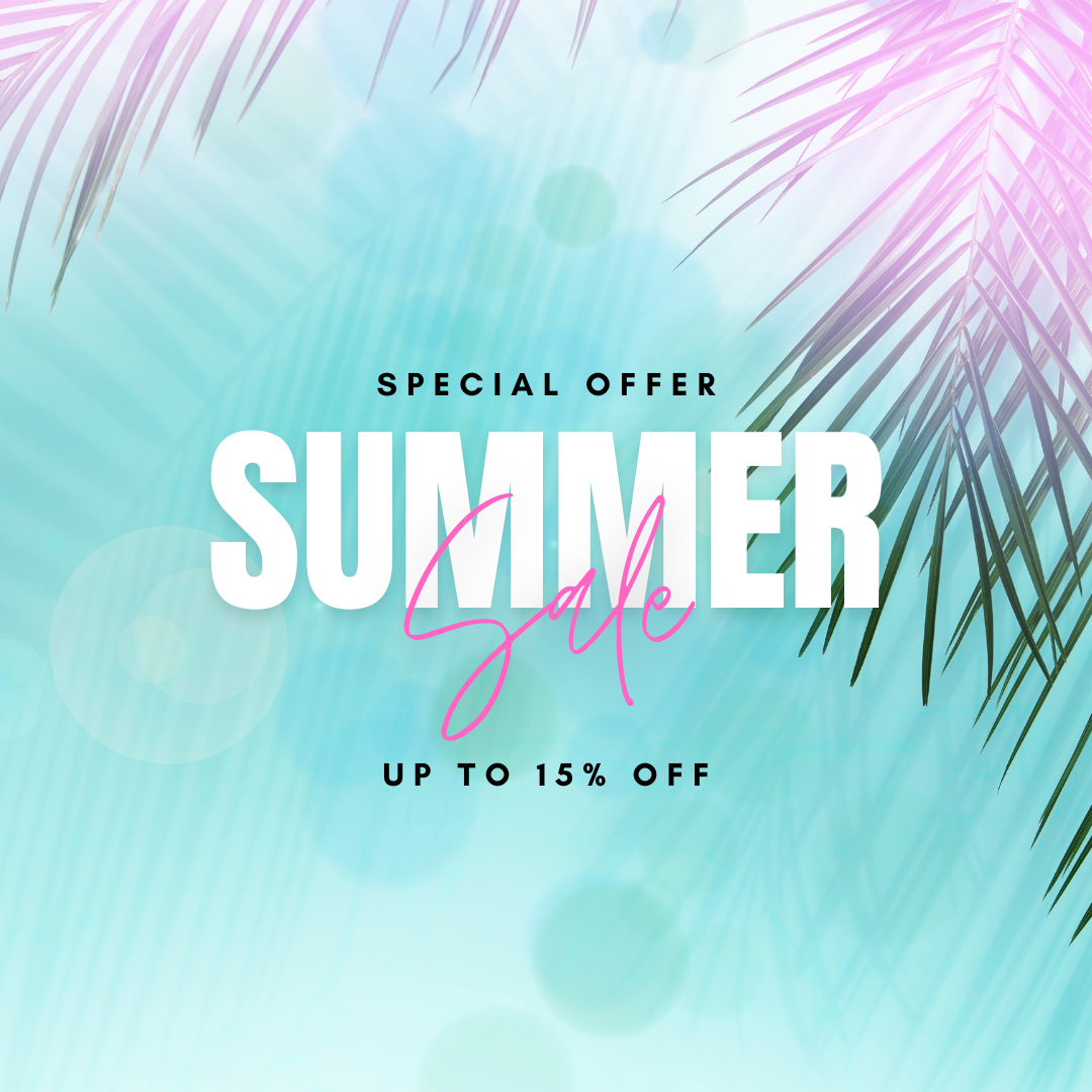 15% off Summer Sale