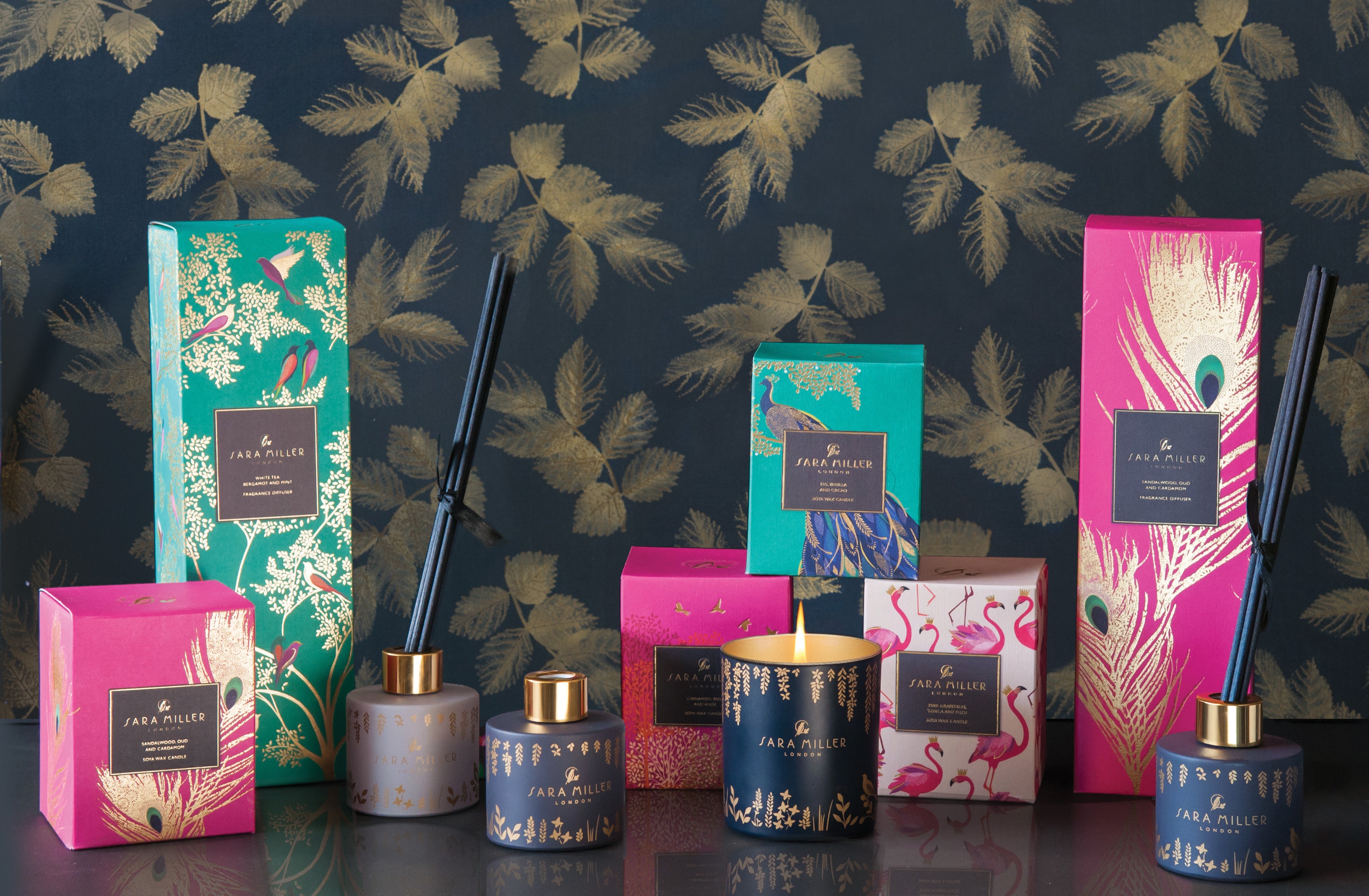 Sara Miller Candles and Diffusers