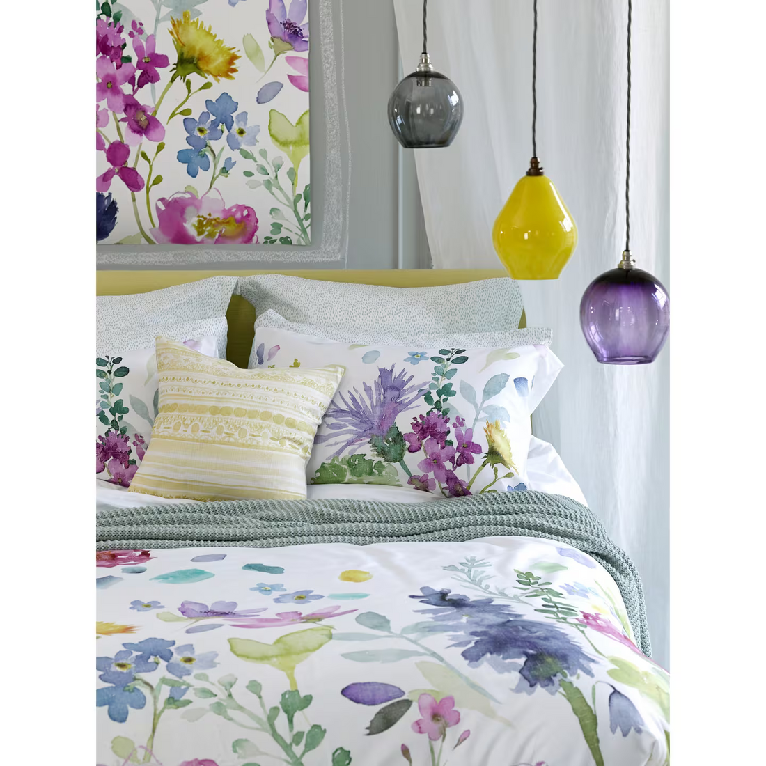 bluebellgray Tetbury Meadow Duvet Cover Set King