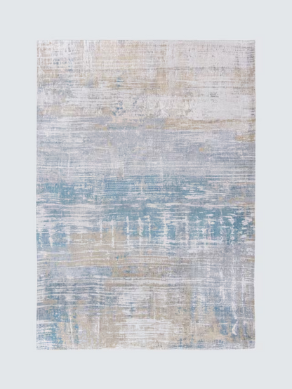 a close up of a rug