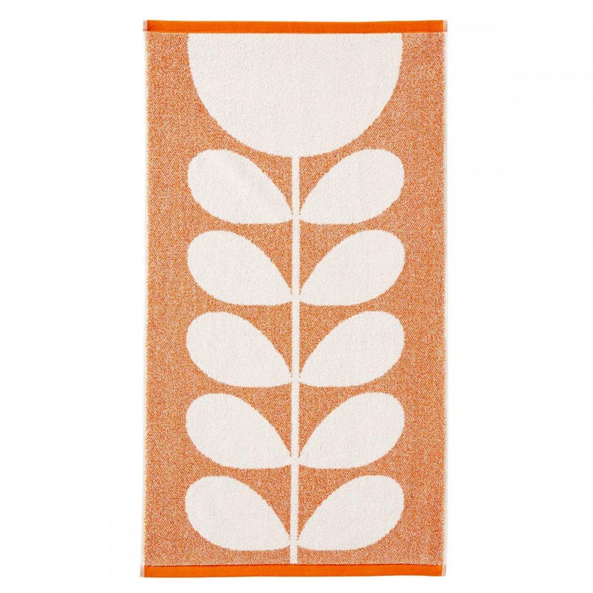 Orla Kiely Sunflower Hand Towel &amp; Bath Mat