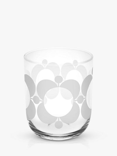 Orla Kiely Formal Water Glasses Atomic Print Set of 4 300ml