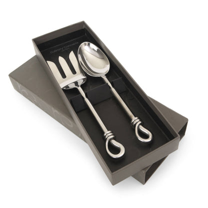Culinary Concepts Polished Knot Salad Servers
