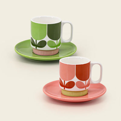 Orla Kiely Espresso Cups Set of 2
