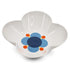 Orla Kiely Flower Shaped Serving Bowl Blue/White