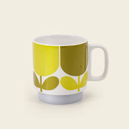 Orla Kiely Block Print Stackable Mugs Set of 6