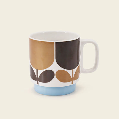 Orla Kiely Block Print Stackable Mugs Set of 6