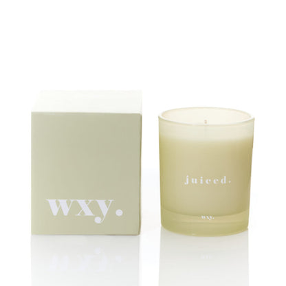 wxy. Mini Classic 8oz  Juiced Candle Lime Avocado &amp; Cucumber Water