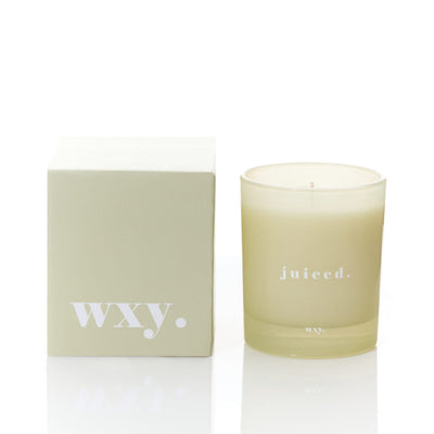 wxy. Mini Classic 8oz  Juiced Candle Lime Avocado & Cucumber Water