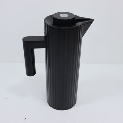 Alessi Plissé Thermo Insulated Jug 1L Black
