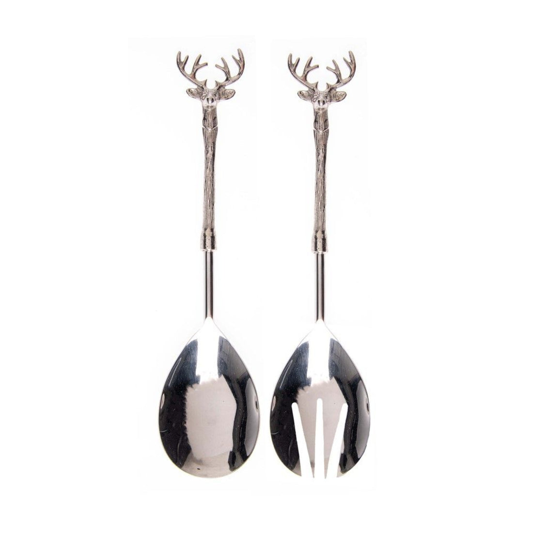 Selbrae House Stag Salad Servers